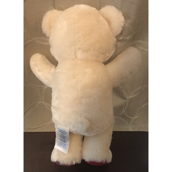 Build A Bear National Teddy Bear Day 2019 Cream Colored Teddy Bear 15" BAB - Picture 4 of 10